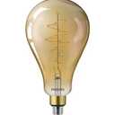 Philips 40Watt Equivalent A50 Dimmable Vintage Glas Edison LED Large Bulb 2000K