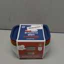 Food Storage Containers with Lids, BPA-Free Meal Prep Storage Box, Reusable, Stackable, with Lids and Steam Vent, Microwave & Dishwasher Safe, 13Oz/400ml, Set of 5