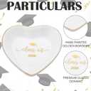 Class of 2026 Graduation Gift for Her Ceramic Jewelry Tray Dish Congratulations Gift Trinket Ring Dish for College Graduation Best Friends Nieces Sisters Memorial Present