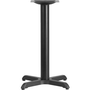 Flash Furniture Beverly 22'' x 22'' Restaurant Table X-Base with 3'' Dia. Table Height Column