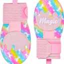 Sliding Mitt, Baseball Sliding Mitt for Youth Girls, Baseball Softball Sliding Glove with Elastic Compression Strap, Universal Right or Left Hand