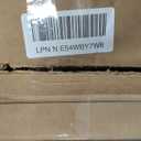 TV Stand with Mount, Fabric Dresser with 5 Drawers for 32/45/55/60/65/75 inch TVs, Black Dresser Entertainment Center, Modern Media TV Console Table