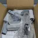 Upgraded Arm Bike for Rehabilitation Exercise Equipment for The Elderly, Designed for Arm and Shoulder, Adjustable Resistance, Lever Arm Direction and Length, 4 Suction Cups, Grey, Home Use