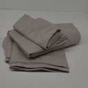 Cotton Flannel Sheet Set Soft, Warm and Wrinkle Resistant Queen, Grey