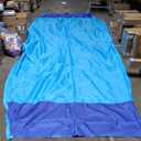 Innovative Cordless Beach Shade - Windproof Sun Shelter for Beachgoers - Portable Canopy Tent with Easy Assembly - Lightweight Sun Shade for Beach, Wind Sail Protection, and Outdoor Adventures
 Blue 58 "