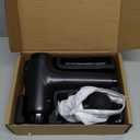 Massage Gun Deep Tissue, Handheld Electric Muscle Massager, High Intensity Percussion Massage Device for Pain Relief with 9 Attachments & 30 Speed (Black)