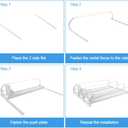 Drink Organizer For Fridge, Adjustable Self Pushing Drink Dispenser for Refrigerator Organizers and Storage, Automatic Fridge Drink Organizer, 3 Rows, 14.96" D - Holds up to 15 Cans