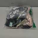 Langsprit Frenchie Female Dog Diapers No Tail Hole, Reusable Puppy French Bulldog Diapers Female for Period Heat, Washable Small Medium Large Size Large (Pink, Green, Black)