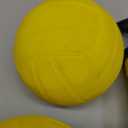 Popular Roundnet Game Replaceable Competitive Balls Mini Volleyball Set with Pump, Yellow