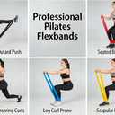 2 x Resistance Band Fitness Set, Multi-Functional Home Workout Bands, Exercise Equipment for Strength Training, Yoga & Pilates, Unisex