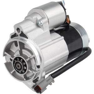 Starter for Nissan Frontier V6 3.3L 1999 2000 2001, Xterra V6 3.3L 2000 2001, 23300-4S100, 23300-4S102, M0T60185, M0T60186, M0T60187