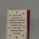 Hilarious Valentine’s Day Card for Husband Wife, Funny Anniversary Card for Boyfriend Girlfriend, Humorous Valentines Day Gifts for Him Her