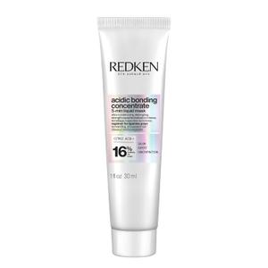Redken Acidic Bonding Concentrate Hair Mask - Hydrating 5 Minute Liquid Mask, Bond Building & Strengthening, For Dry, Damaged Hair, 1.01 Fl Oz (Pack of 1)