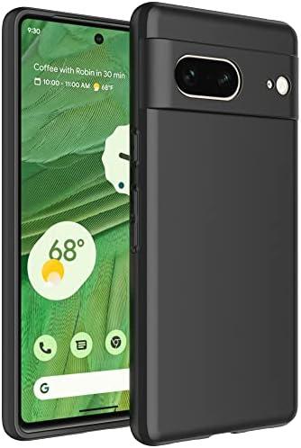 Pack of 8 BREPRIO for Google Pixel 8 Case, Slim Fit Design, Flexible Frosting TPU Scratch-Resistant Phone Case, Black