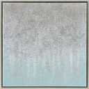 Empire Art Direct Golden Field Abstract Wall Art Textured Metallic Hand Painted Canvas by Martin Edwards, Champagne Frame, Ready to Hang, Living Room, Bedroom & Office, , Silver, 36" x 36" x 1.5", MAR-CB7798-3636
