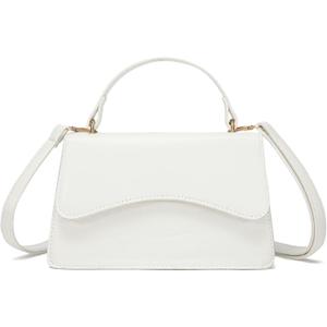 SHUIANGRAN Stylish and Simple Crossbody Bag Small Square bag Purses for Women Satchel Shoulder bag Bag Purse (4#white)