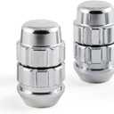Gorilla Automotive (71641X) 14mm x 1.50 Thread Size Acorn Chrome X2 Wheel Lock, (Pack of 4)