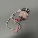 Pinkiou Heated Eyelash Curler for Women USB Rechargeable Lash Curler Long Lasting Ironing Electric Eyelash Curler with Silcone Pad Replacable Great Makeup Tools for Her