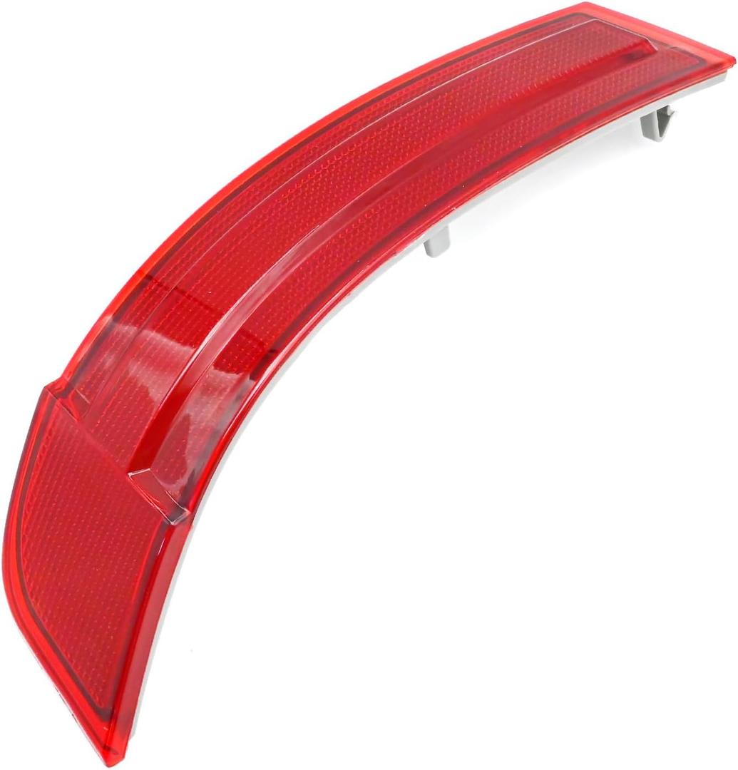 Rear Left Bumper Warning Lamp Red Lens Reflectors, Replacement for Mercedes Benz X164 GL320 GL450 GL550 2007 2009, Replace 1648201174 1648201274