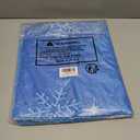 8x6ft Winter Bokeh Sparkle Blue Backdrop Snowflake Winter Wonderland Baby Shower Photography Background Xmas Backdrops for Photography Christmas Family Decorations Cake Smash Photo Booth Props