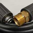 Sun Joe SPX-25H Pressure Washer Hose, 25 ft Extension Hose for SPX Series, M22-15 MM Connectors, up to 2,300 PSI, Weather-Resistant, Manufacturer Original