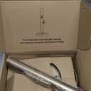 Ivilon Countertop Paper Towel Holder - Weighted Heavy Duty Steel Stand with Non-Slip Base for a Steady One-Handed One Sheet Tear - Fits All Rolls - Warm Gold