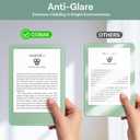 CoBak 3 Pack Anti-Glare Matte Screen Protector for 6" Kindle 2024 and 2022 (11 Generation) Kobo Nia, and PocketBook - High Clarity, Fingerprint Resistance, Anti-Bubble PET Film (Clear)