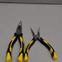 Premium Long Needle Nose Pliers-6''&8'', Paper Clamp Precision, High Carbon Steel, Soft Grip with Wire Cutter, Long Nose Cutting Pliers for Home, Fishing, Jewelry, Crafts,2pcs