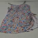 Eomenie One Piece Swimdress Swimsuits for Women Tummy Control Swim Dresses Skirt Bathing Suit Orange Floral 20W