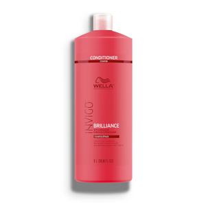 Wella Professionals Invigo Brilliance Conditioner for Coarse Hair | Intense Color Protection & Maintains Vibrancy
