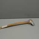 Bamboo Back Scratcher, Oversized Body Scratcher with 22 Curved Long Handle and 2 in 1 Wide Scratching/Massaging Head, for Itch Relief, Body Brush backscratchers for Adults Men Women