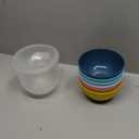 Homestockplus Unbreakable Cereal Bowls 25 OZ Microwave and Dishwasher Safe BPA-Free Bowl Dessert Bowls for Serving Soup, Oatmeal, Pasta and Salad [Set of 6] (Multicolor)