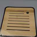 Bamboo Tea Tray Set Japanese Style Tea Cup Tray Drainage Hotel Travel Use