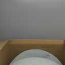 Homepop Home Decor | Button Tufted Woven Round Storage Ottoman | Ottoman with Storage for Living Room & Bedroom (Light Blue)