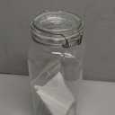 Galashield Glass Jars with Lids Food Storage Jars with Airtight Lids Leak Proof Glass Canisters Kitchen Jars [67 oz]