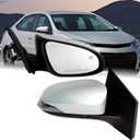 Right Passenger Side Mirror Compatible With Toyota Corolla 2014-2018 With Heated Turn Signal Light 7-Pins Power Glass Rear View Mirror Silvery