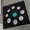 opove O Ring Sizing Kit - Size First Before You Buy, Choose from 8 Sizes - Sizes 6 to 13, Find The Perfect Smart Ring, Stylish Design, Only Compatible with O Ring Smart Ring (Black)
