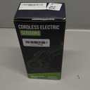 Cordless Electric Scissors: 4V Rechargeable Rotary Cardboard Cutter, 3000mAh Battery, with LED Light & Safety Lock, 2 Blades, Electric Box Cutter for Fabric Carpet Carton Plastic Leather Cloth (Green)