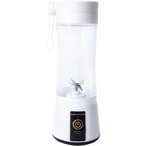 Portable Rechargeable Personal Blender, White, Touch Control, USB Charging