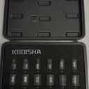 KBOISHA 3/8 Inch Drive Magnetic Socket Set,12-Piece Metric 8mm-19mm CR-MO Impact Socket Set with Heavy Duty Storage Case