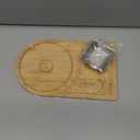 Margarita Salt Rimmer Set  Bamboo Salt Rimmer for Cocktails, Glass Rimmers for Drinks, Bar Accessories Cocktail Set, Home Bar Bartender Kit, Sugar & Salt Rimmer for Wide Glasses up to 5.5"