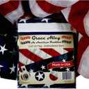 Grace Alley American Flag: 3x5 FT US Flag - 100% Made in USA. Embroidered Stars, Sewn Stripes and Brass Grommets. Fade Resistant, Heavy Duty, Long Lasting Nylon for Outdoor Durability.