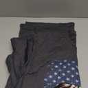 Pug Dog Lover US Flag 4th Of July Patriotic T-Shirt, L