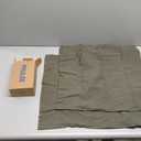 MIULEE Decorative Linen Pillow Covers 20x20 Inch Dark Olive Green Boho Farmhouse Neutral Spring Couch Throw Pillows for Bed Pack of 2 Accent Modern Pillowcase Sofa Livingroom Home Decor