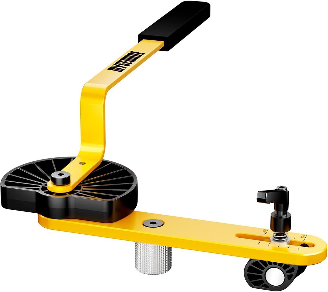 Deck Board Straightener Tool - Heavy Duty Straightener Tool, Quick Install & Foldable Design to Correct Gaps & Misalignment in Seconds, Upgraded