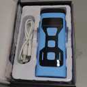 Dog Bark Deterrent Devices, 3X Ultrasonic 65FT Anti Barking Device, 4 Gear Frequencies Safer Alternatives to Dog Training Bark Collars, Portable Design with Display for All Dogs (Blue)