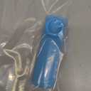 TV Stick 3rd Remote Cover Case with Airtag Holder (Glow in The Dark) Compatible with Fir TV Stick 3rd Gen,Tracker Cover for Tile Sticker 2020,Glow Blue