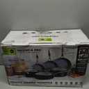 GreenPan Valencia Pro 9 Piece Cookware Set Ceramic Nonstick Pots & Pans