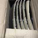 LERATIO Porcelain Dinnerware Sets for 6,18 Piece Plates and Bowls Set