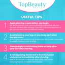 2 x TopBeauty Paris Slim Razors for Women - Manual Razor with Refills (4 Handles + 76 Replaceable Cartridges) - 3-Blades Technology - Beautiful Price - Bikini Razor - Soft Shave & Loving Care